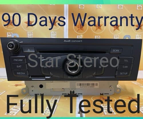 AUDI A4 A5 Q5 S4 OEM Factory Concert Satellite Radio Bluetooth CD Player AU102U - Image 1