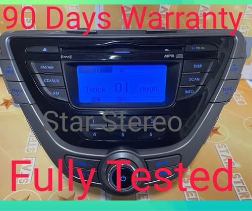 2011-2013 Hyundai Elantra Am Fm Cd Player Radio Receiver CZ1YV - Image 1