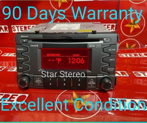 2010-2011 KIA SOUL SIRIUS RADIO BLUETOOTH MP3 CD PLAYER 96150-2K206ALK KI127U - Image 1