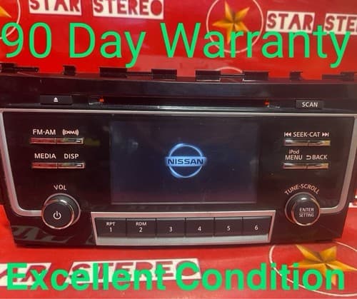 2017 - 2018 Nissan Altima OEM CD Multi Media Bluetooth AM FM XM Radio NI242U - Image 1