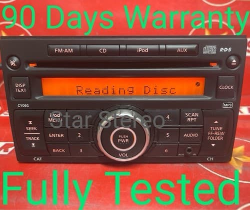 Nissan Cube 2009 CD Player Radio AUX Stereo 28185-1FC1C, A751, OEM NI190U - Image 1