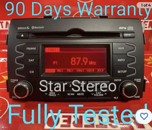 2011 2012 2013 Kia Sorento Radio Stereo Receiver Player 96140-1U201CA KI139CU - Image 1