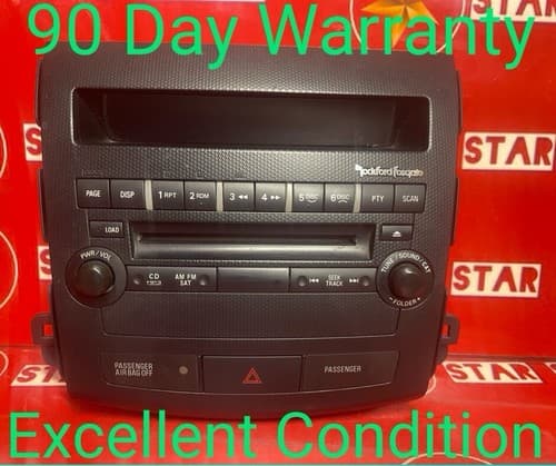 2006-2012 MITSUBISHI OUTLANDER XL CW ROCKFORD FOSGATE TRIM PANEL FACEPLATE MI105 - Image 1