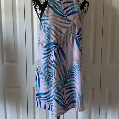 VTG. Tyche Women's S Boho Floral Sleeveless Dress - Image 1