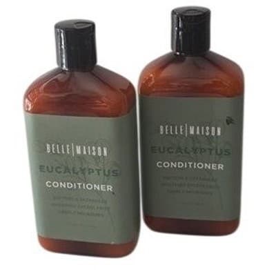 Belle Maison Eucalyptus Conditioner Set of 2 Bottles 16.9 fl oz Each Softening - Image 1