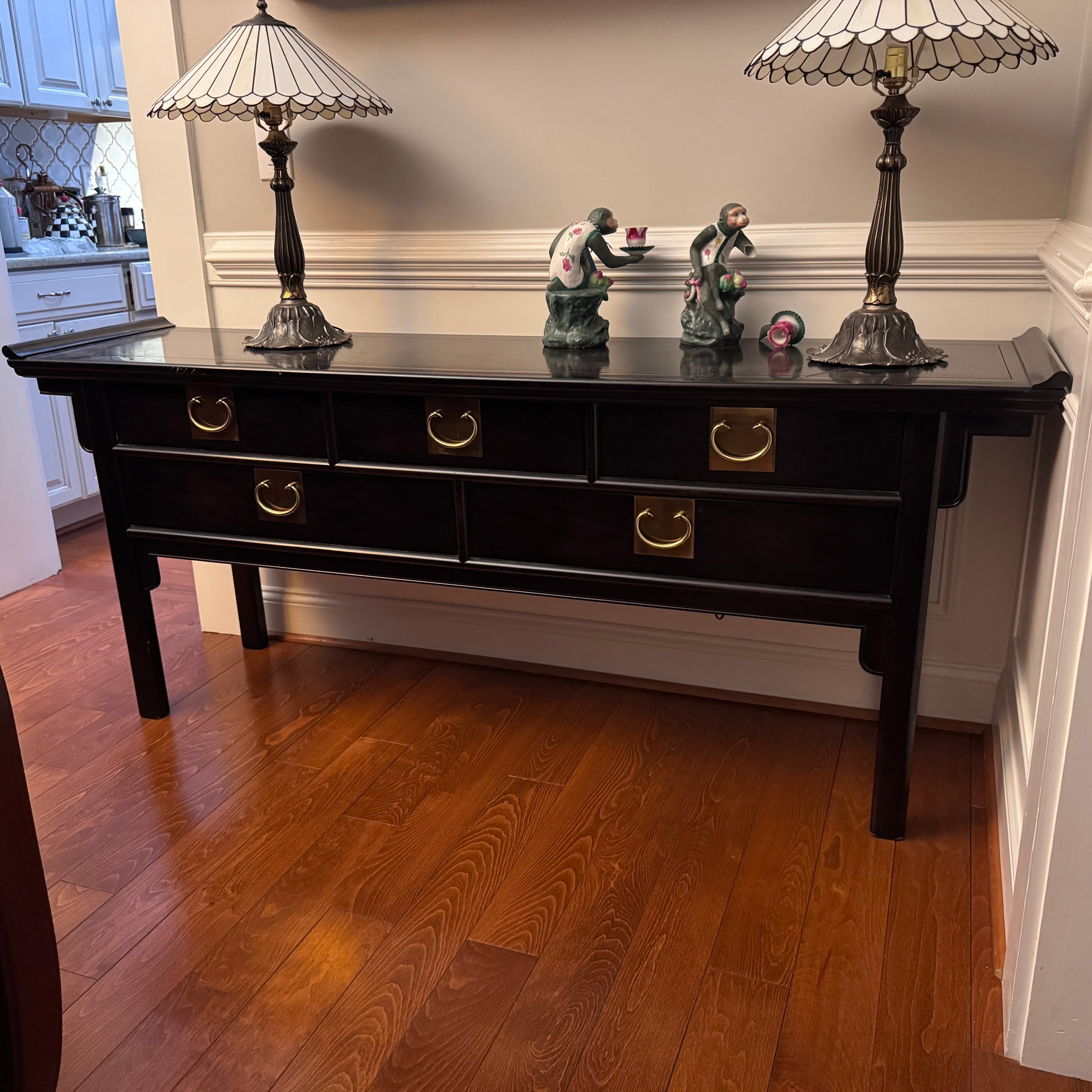 Century oriental alter style sideboard - Image 1