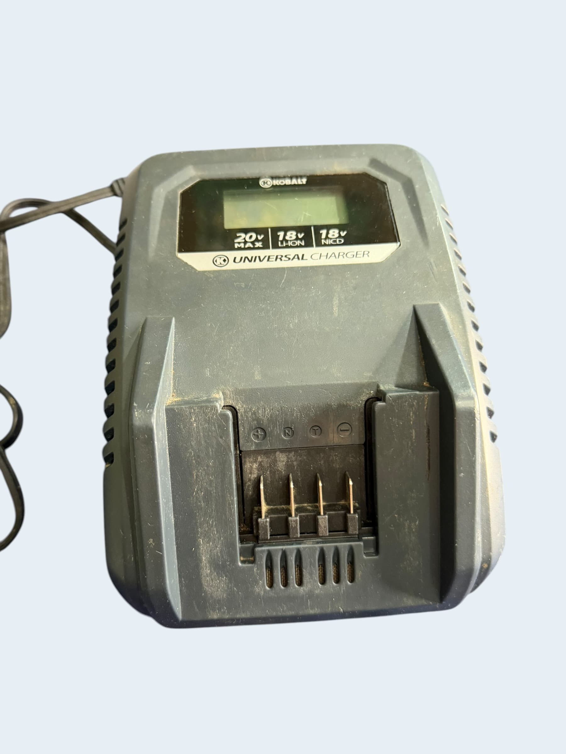 Kobalt K20-MC60A Universal Battery Charger 20V MAX 18V Li-Ion NiCd LCD Tested - Image 1