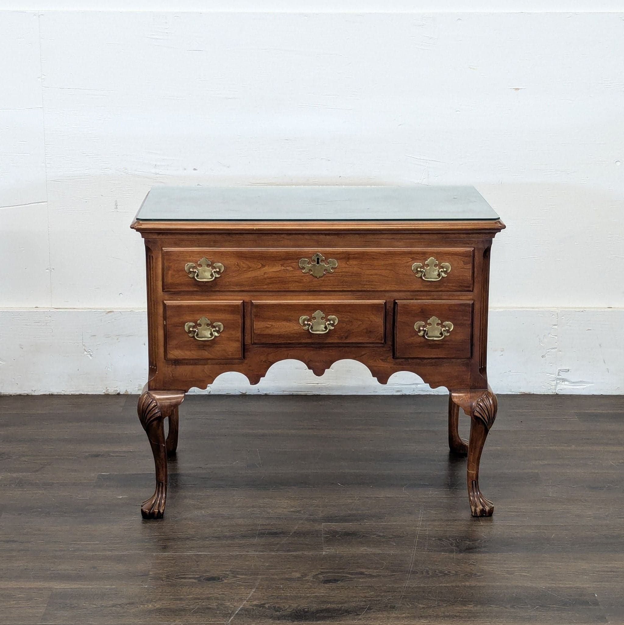 Chippendale Style Lowboy Chest - Image 1