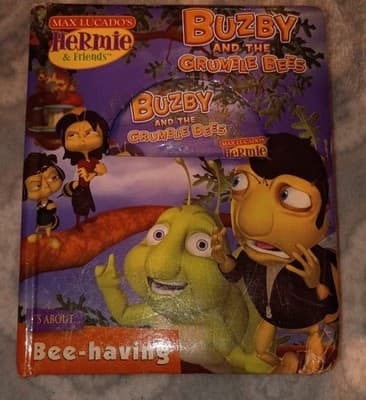 Hermie & Friends Buzby and the Grumble Bees Board Book w/ CD-ROM Troy Schmidt - Image 1