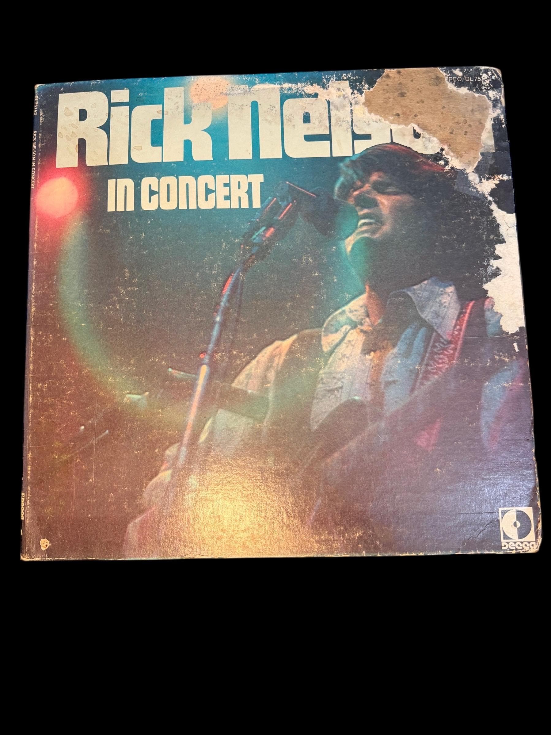 Vintage 1969 Rick Nelson In Concert Decca Vinyl LP Stereo Live Album - Image 1