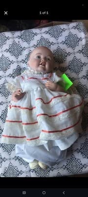 Ashton-Drake Porcelain Baby Doll - Image 1
