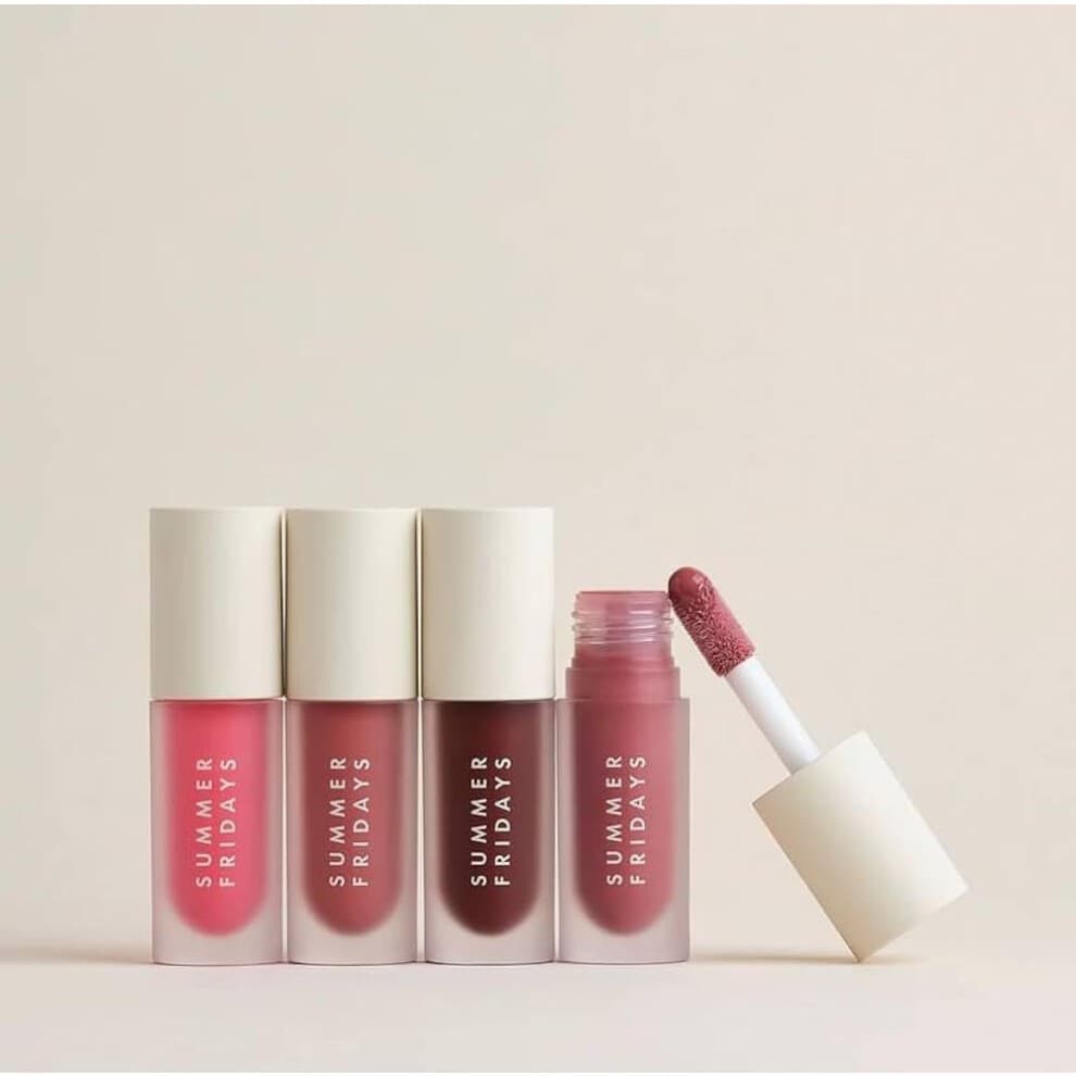 Summer Fridays the Complete Dream Set Four Shades of New Dream Lip Oil