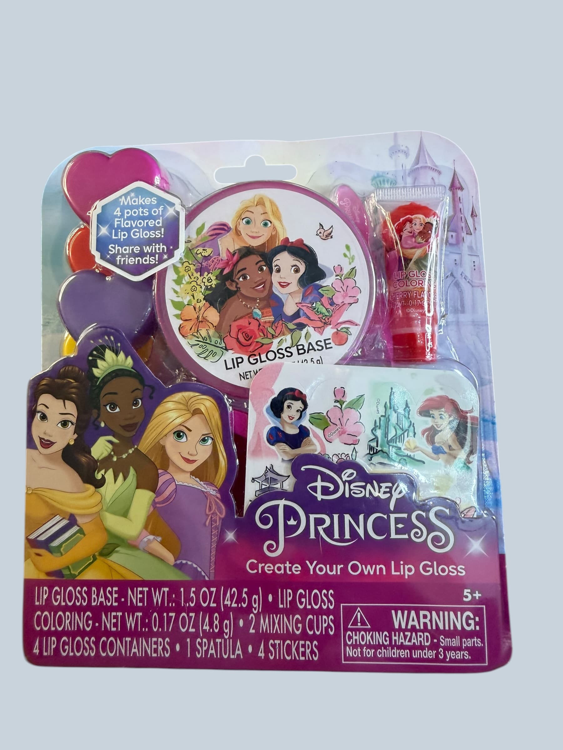 Disney Princess Create Your Own Lip Gloss - Image 1