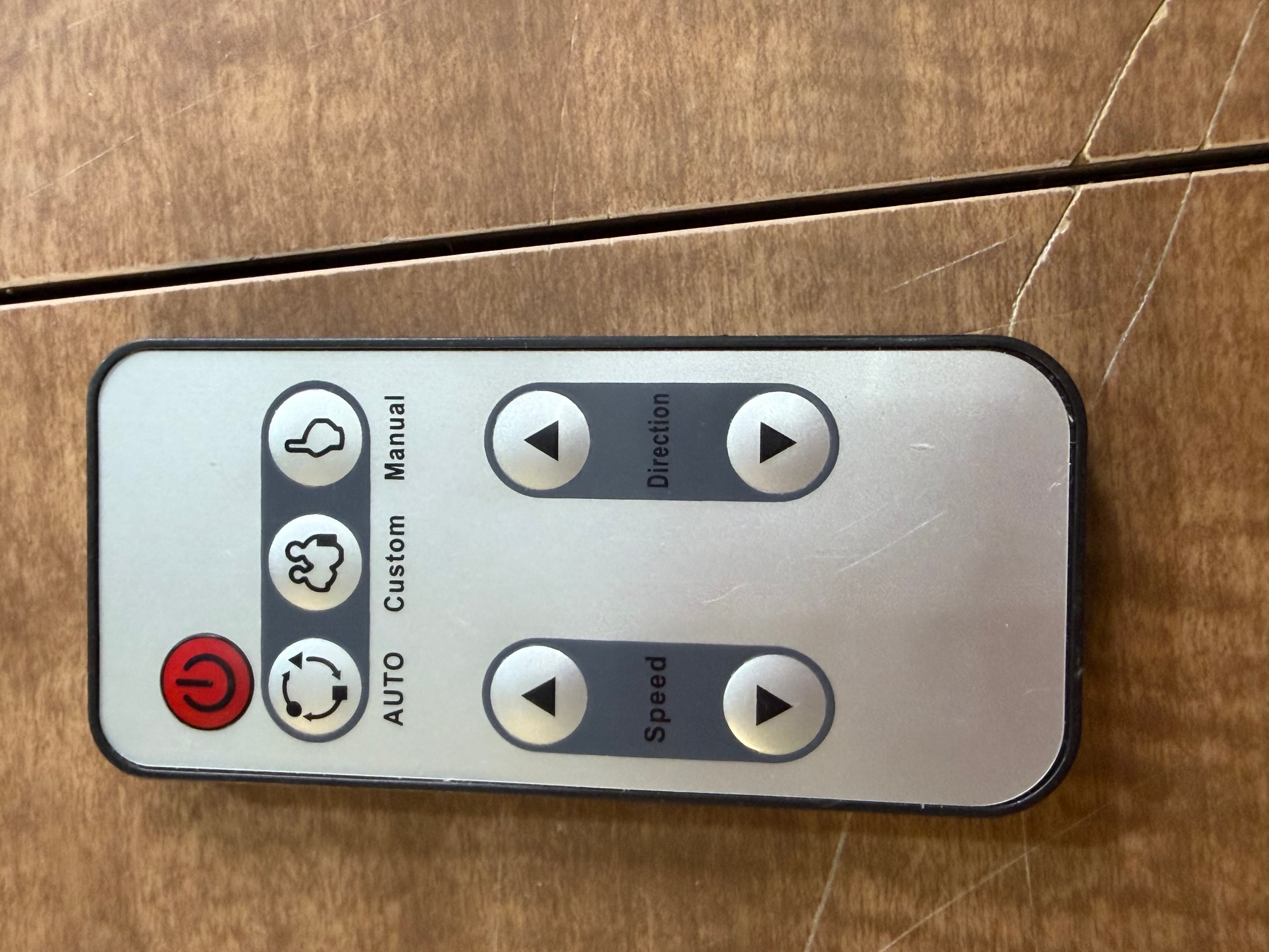 IR Remote Control Auto Custom Manual Speed Direction Fan Motor Replacement - Image 1