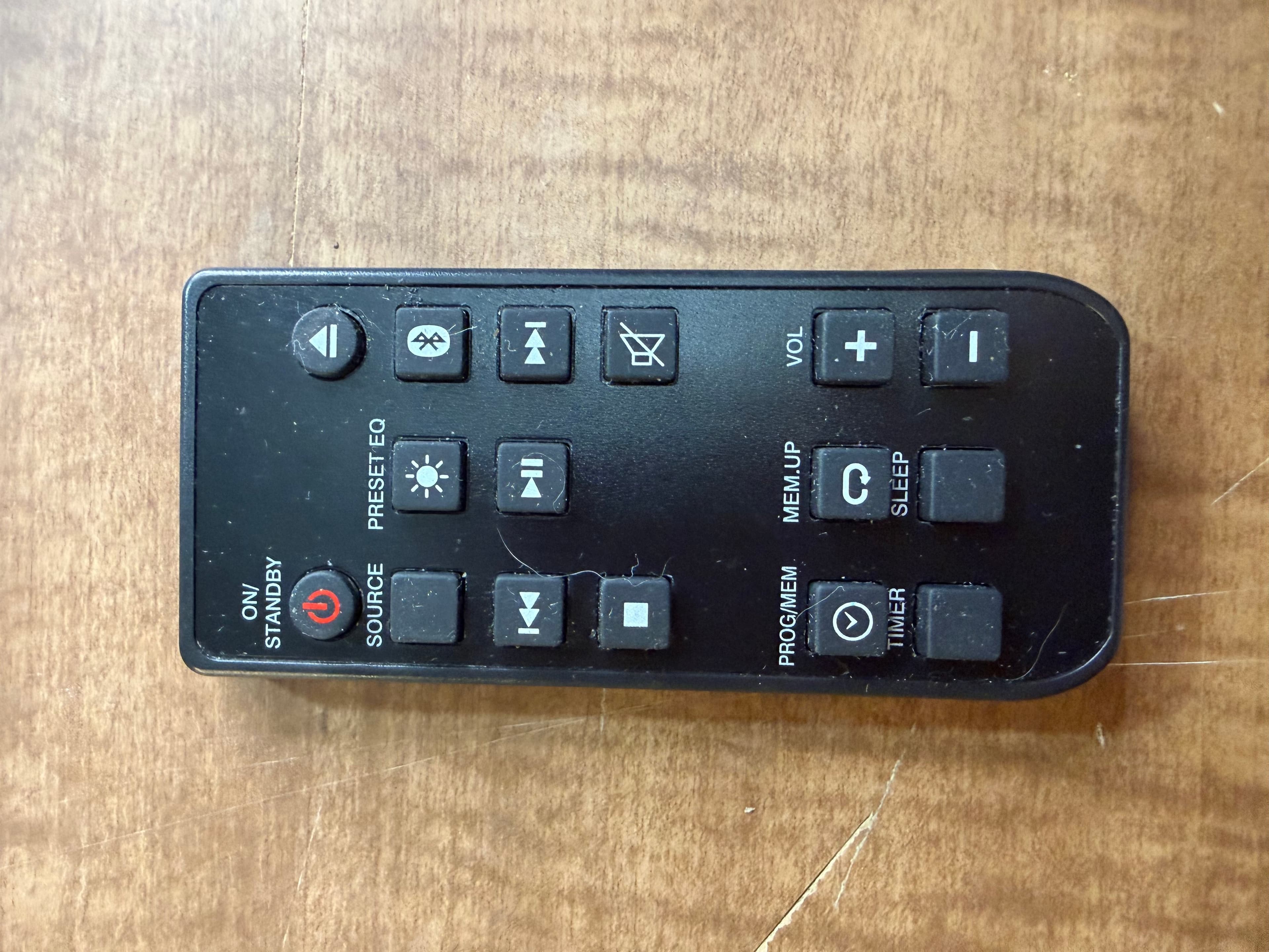 onn Groove 200W CD Stereo Bluetooth System Remote Control Model 100008724 OEM - Image 1