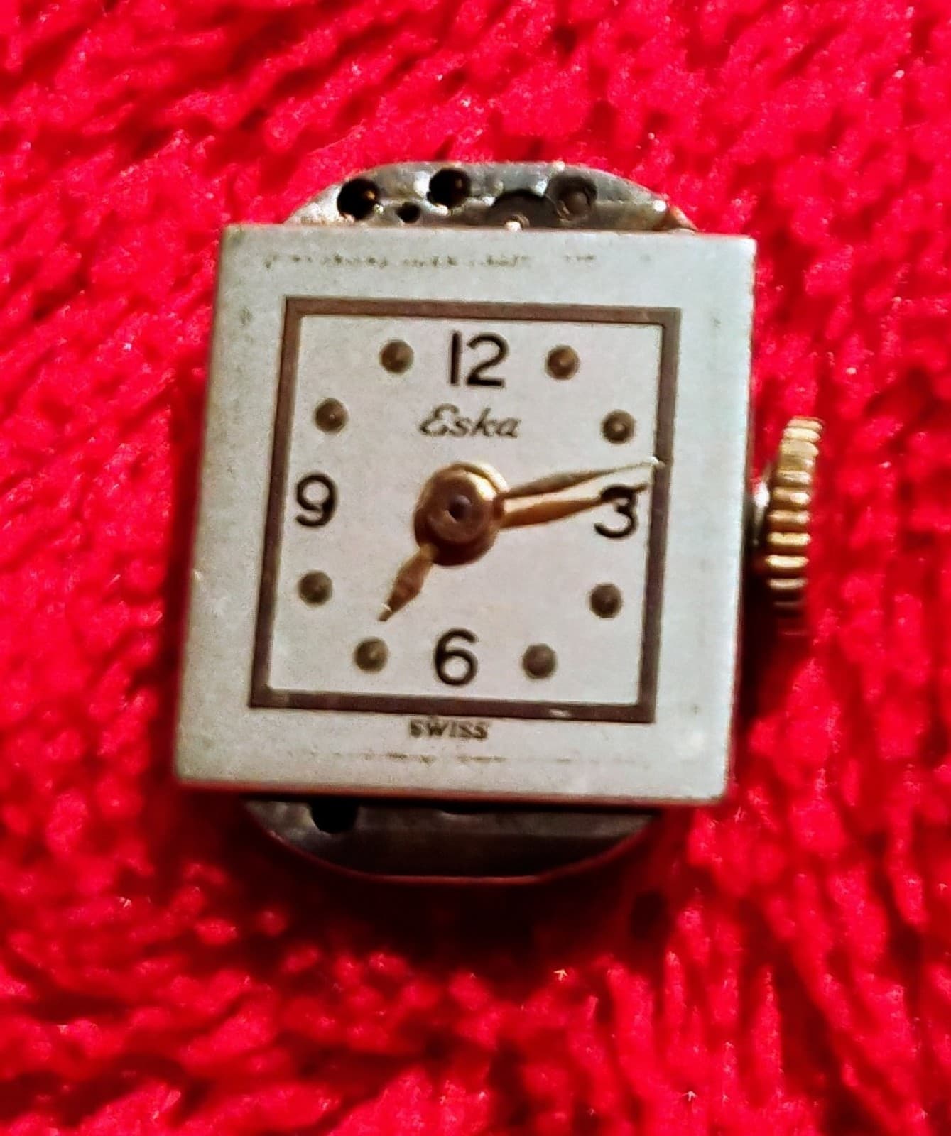 Vintage 20th Century Eska Ladies Watch Movement - Image 1