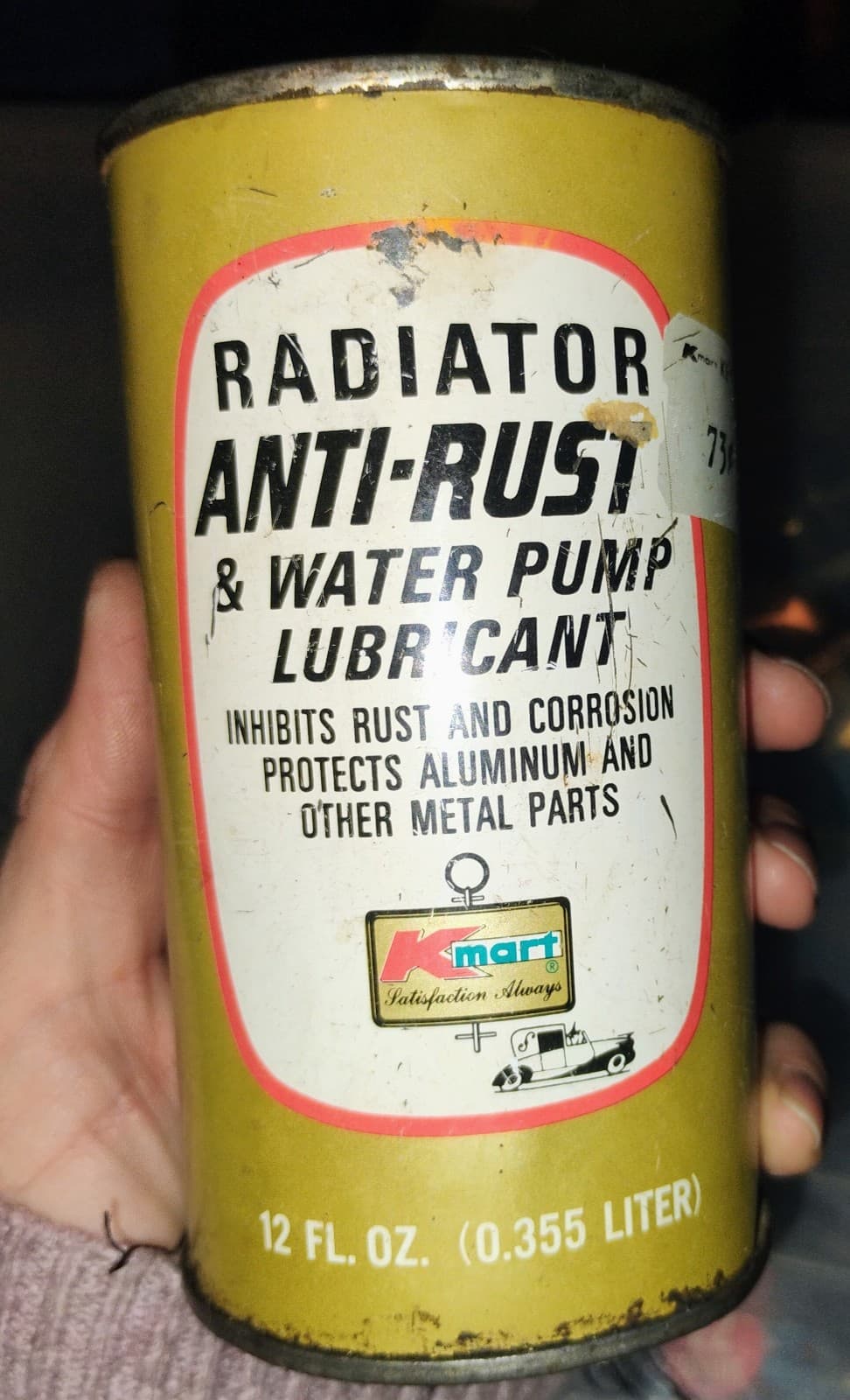 Vintage Kmart brand Radiator Antirust Water Pump Lubricant from 1960-1970 - Image 1