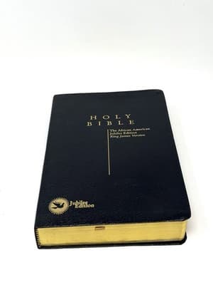 NEW Holy Bible The African American Jubilee Edition Leather- Open Box - Image 1