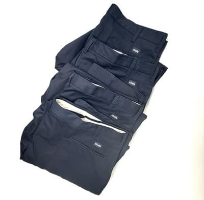 Lot Of 4 Cintas Comfort Flex 945-20 Men Size 42 Work Pants Navy - Image 1