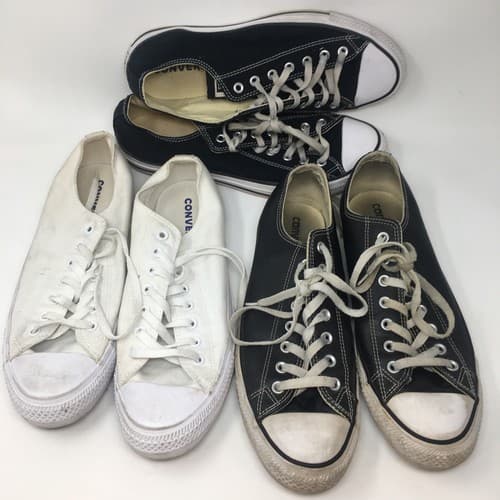 LOT Converse All Star Men Size 11. 3 Pairs In Bundle. - Image 1