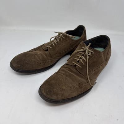 To Boot New York Adam Derrick Shoes Mens Size 11 Brown Suede Wingtip Oxfords - Image 1