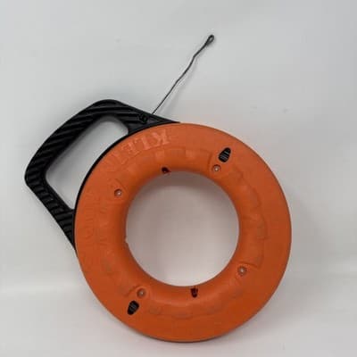 Klein Tools Fiberglass Fish Tape 100 Feet Non-Conductive #56371 - Image 1