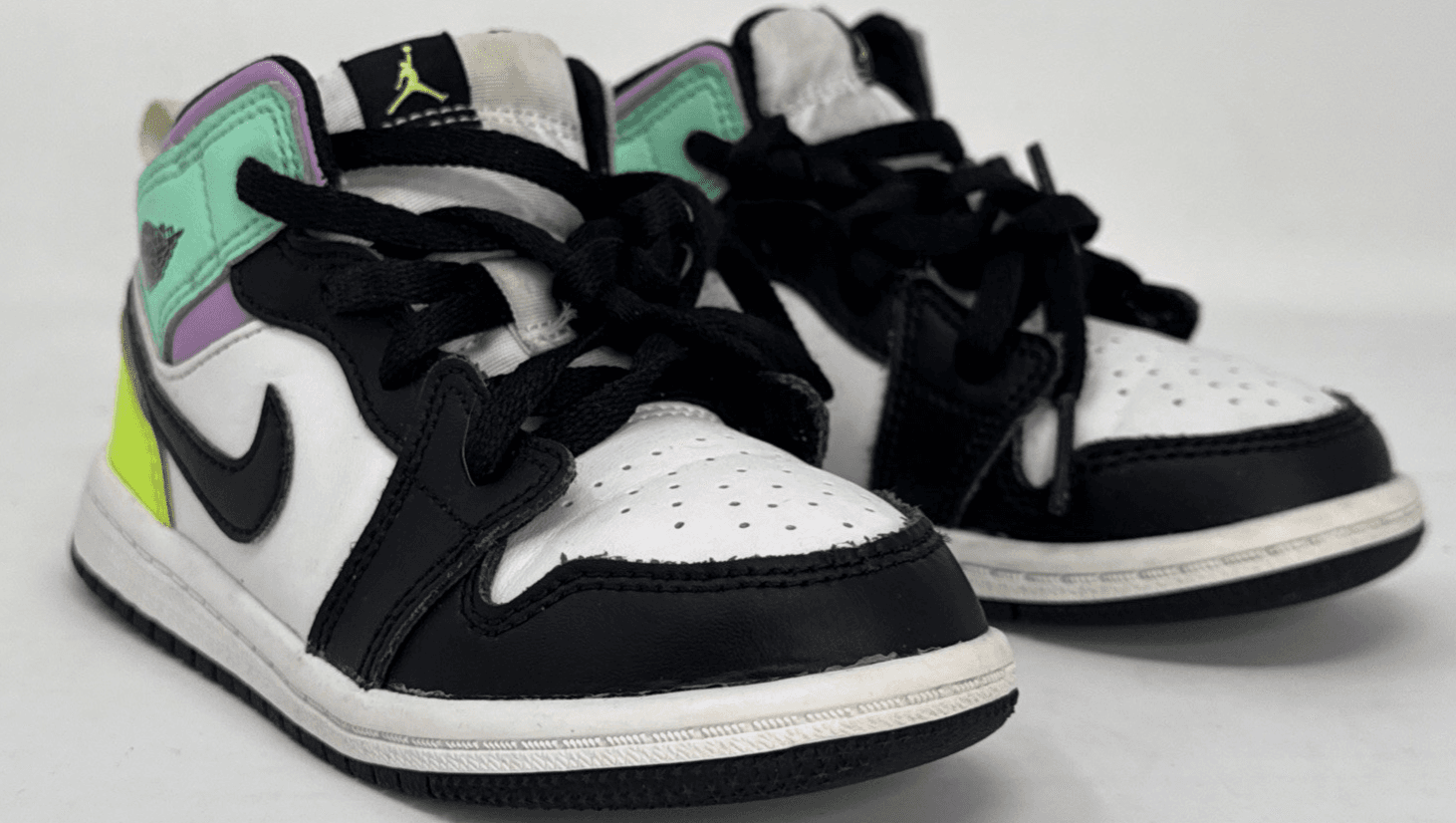 Air Jordan 1 Mid Toddler - 640735-175 Toddler Size 8.5c Basketball Shoes - Image 1