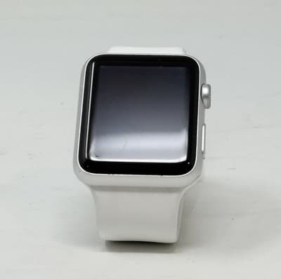 Apple Watch Series 1 42mm Aluminum Case White Sport Band - (MNNL2LL/A) - Image 1