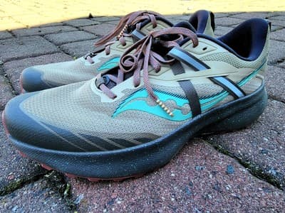 Saucony Ride 15 TR | Hiking Running Shoes | Desert Sprig | S10775-25 - Image 1