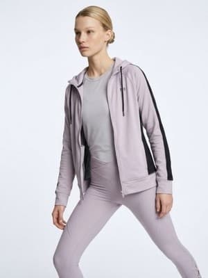 Under Armour Lavender HeatGear Hoodie & Sweatshirt Women's XS S Full Zip - Image 1