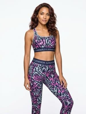 Under Armour Women's Activewear Set Tank Top Sports Bra Compression Leggings M - Image 1