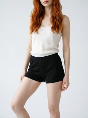 No Boundaries Girls Sweat Shorts Black XS (11) Elastic Waist Stretch - Image 1