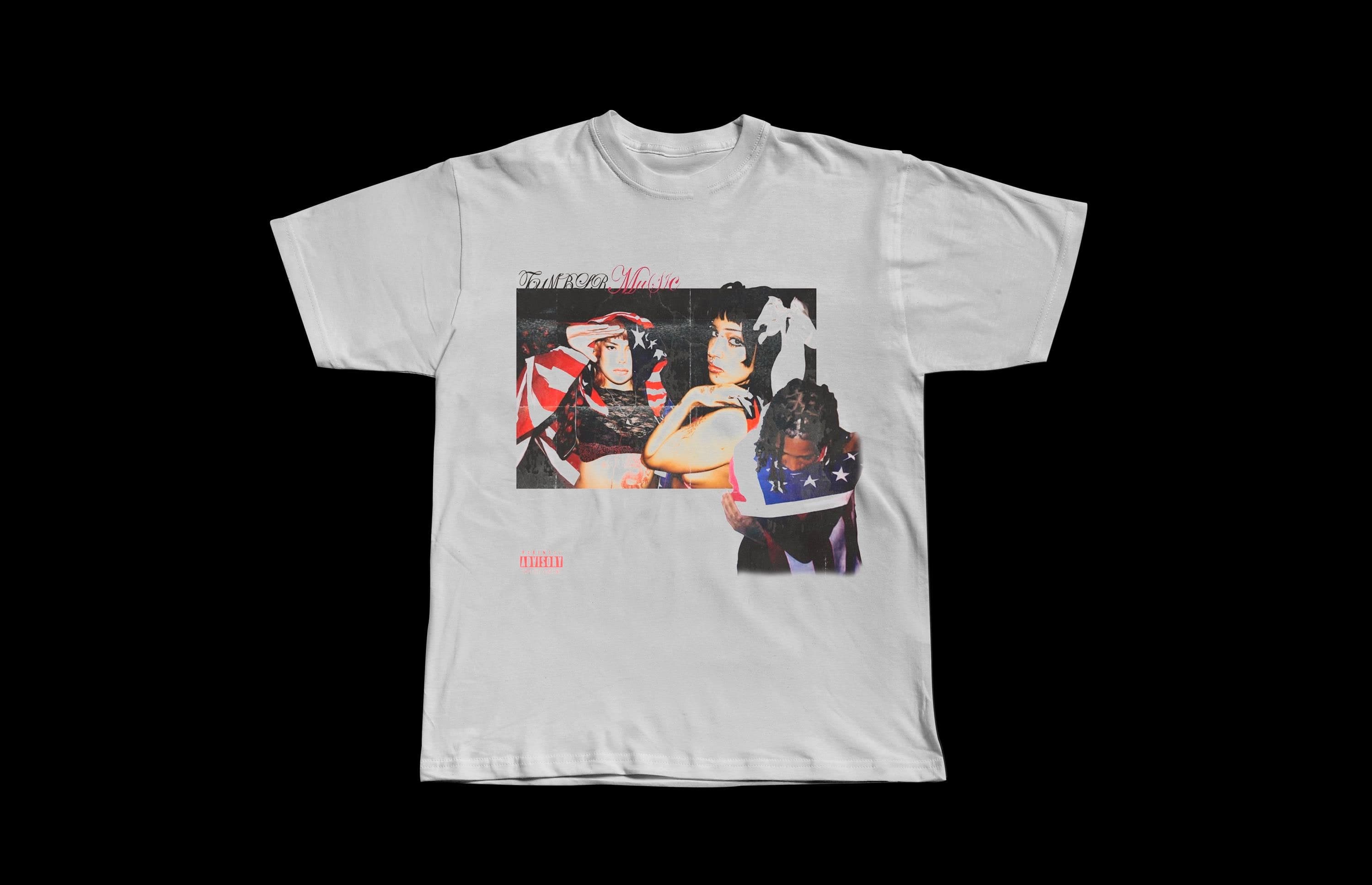 Nine Vicious “Tumblr music” Tee - Image 1
