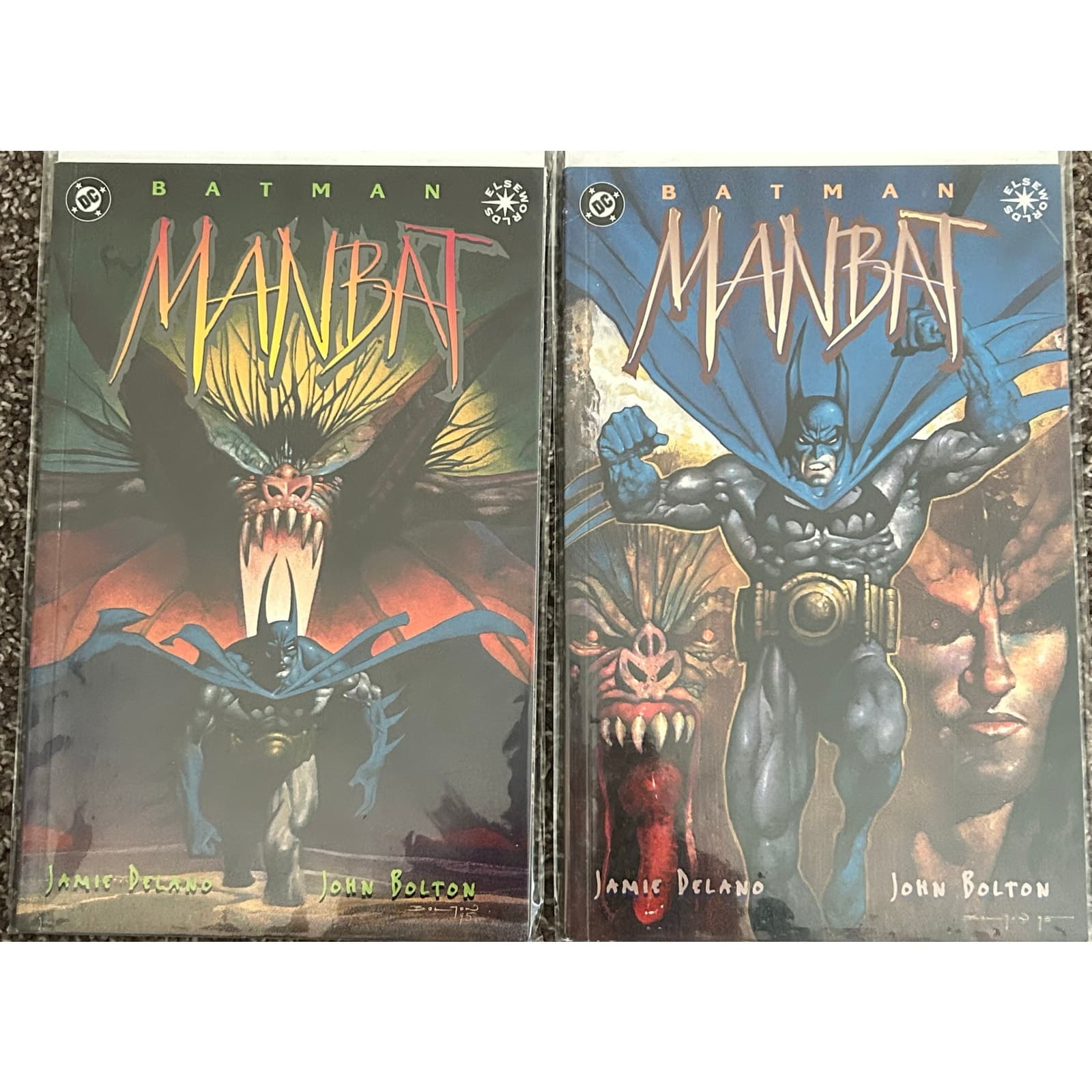 Batman: Manbat #1 & 2 (1995 Elseworlds) Lot of 2 - Image 1