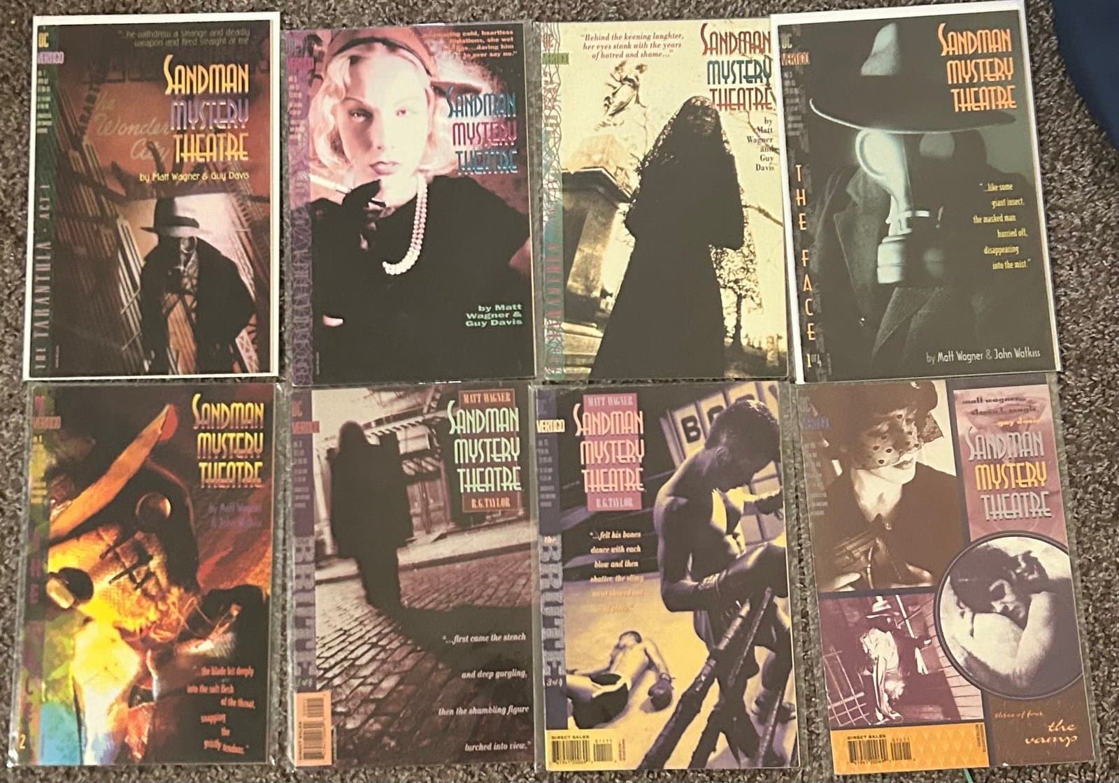 Sandman Mystery Theatre #1, 3, 4, 5, 6, 9, 11, 15 (1993 DC) Lot of 8 - Image 1