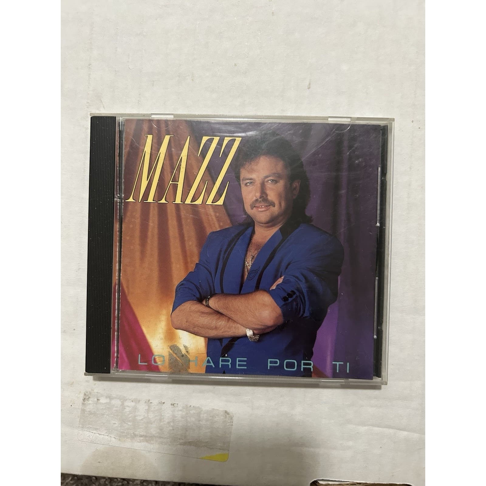 MAZZ Lo Hare Por Ti (1992 Capitol/EMI) Joe Lopez/Gonzalez Cumbia Original CD - Image 1