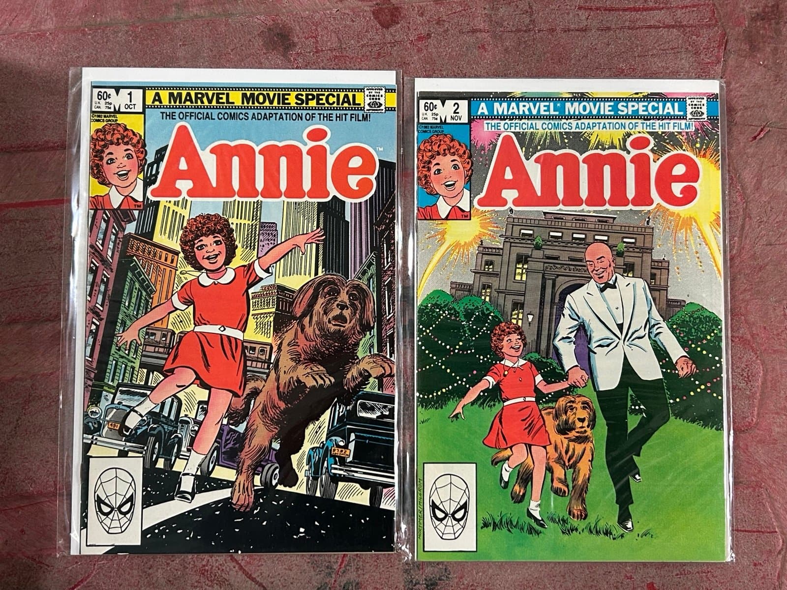 Annie A Marvel Movie Special #1 & 2 (1982 Marvel) - Image 1