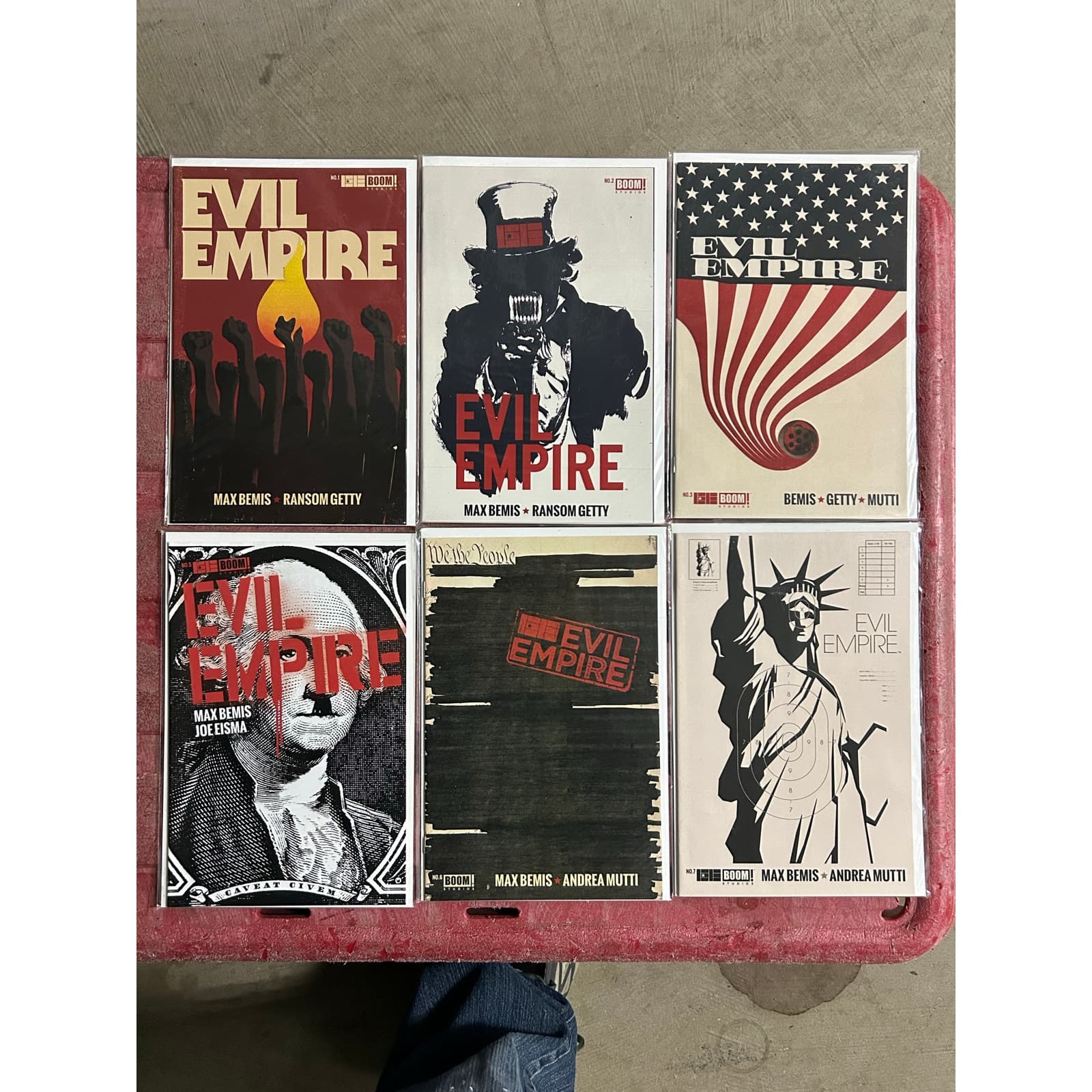 Evil Empire #1, 2, 3, 5, 6, 7 (2014 Boom! Studios) Lot of 6 - Image 1