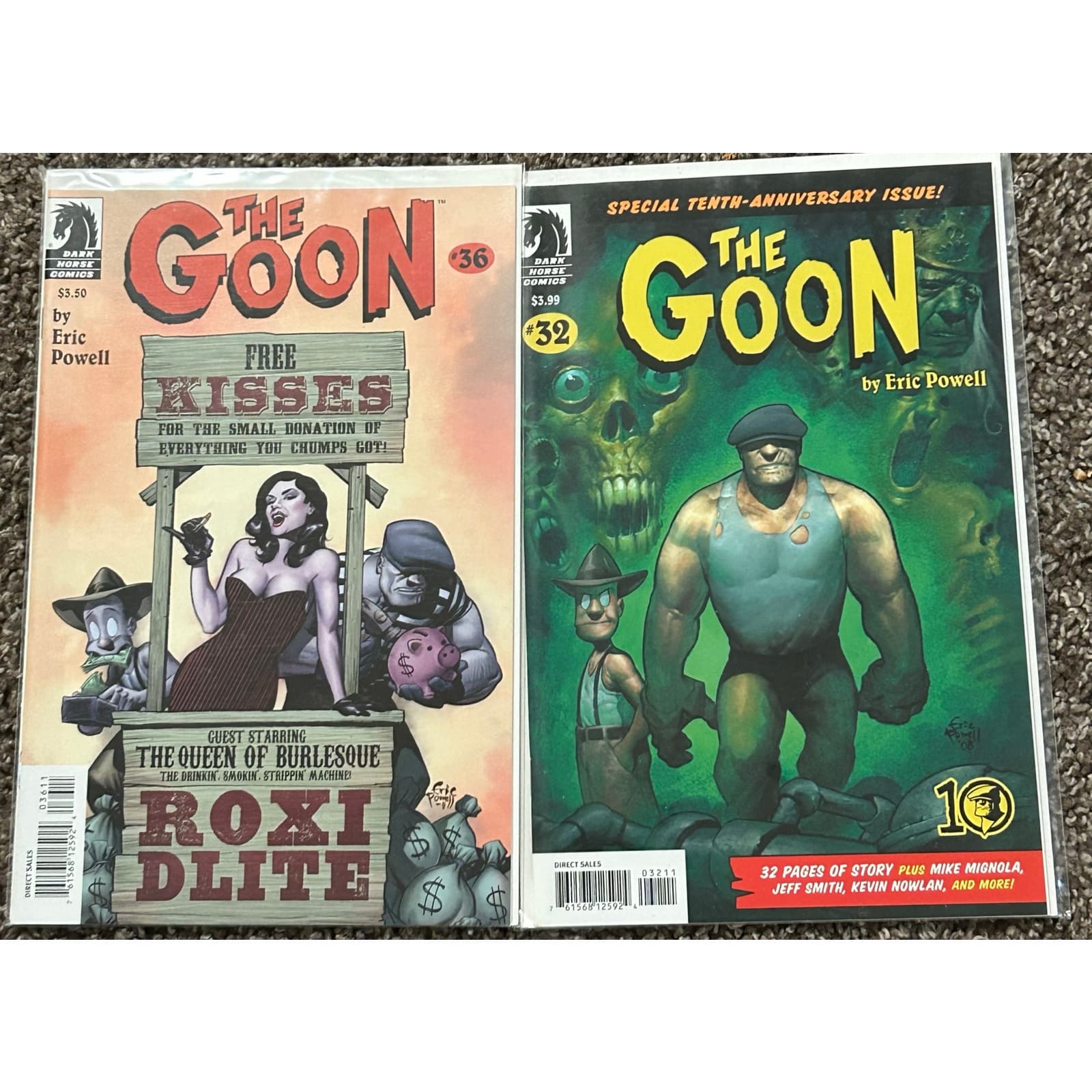 The Goon #32 & 36 (2003 Dark Horse) Lot of 2
