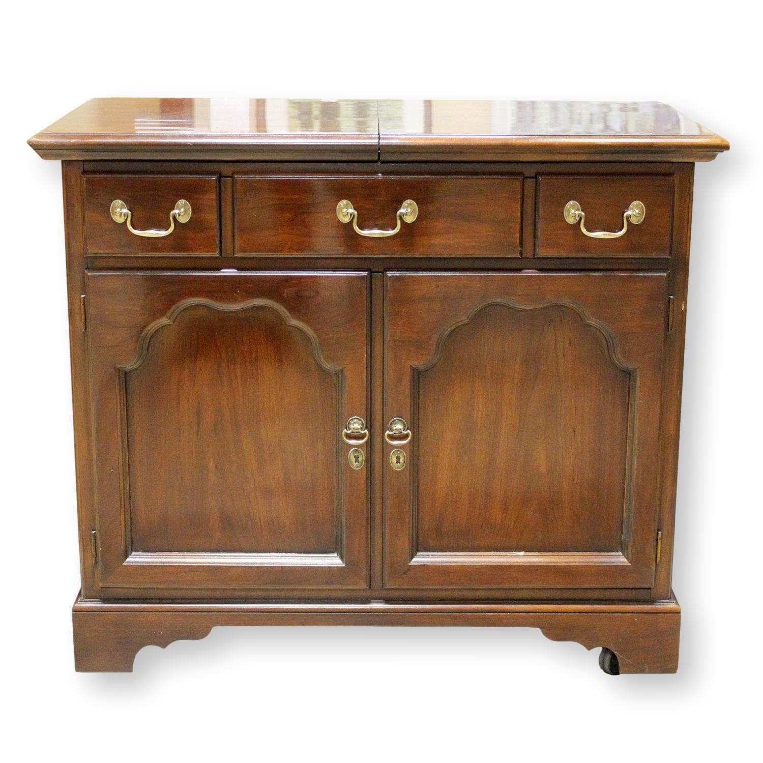 Drexel Mahogany Finish Server - Mahogany Finish - Image 1