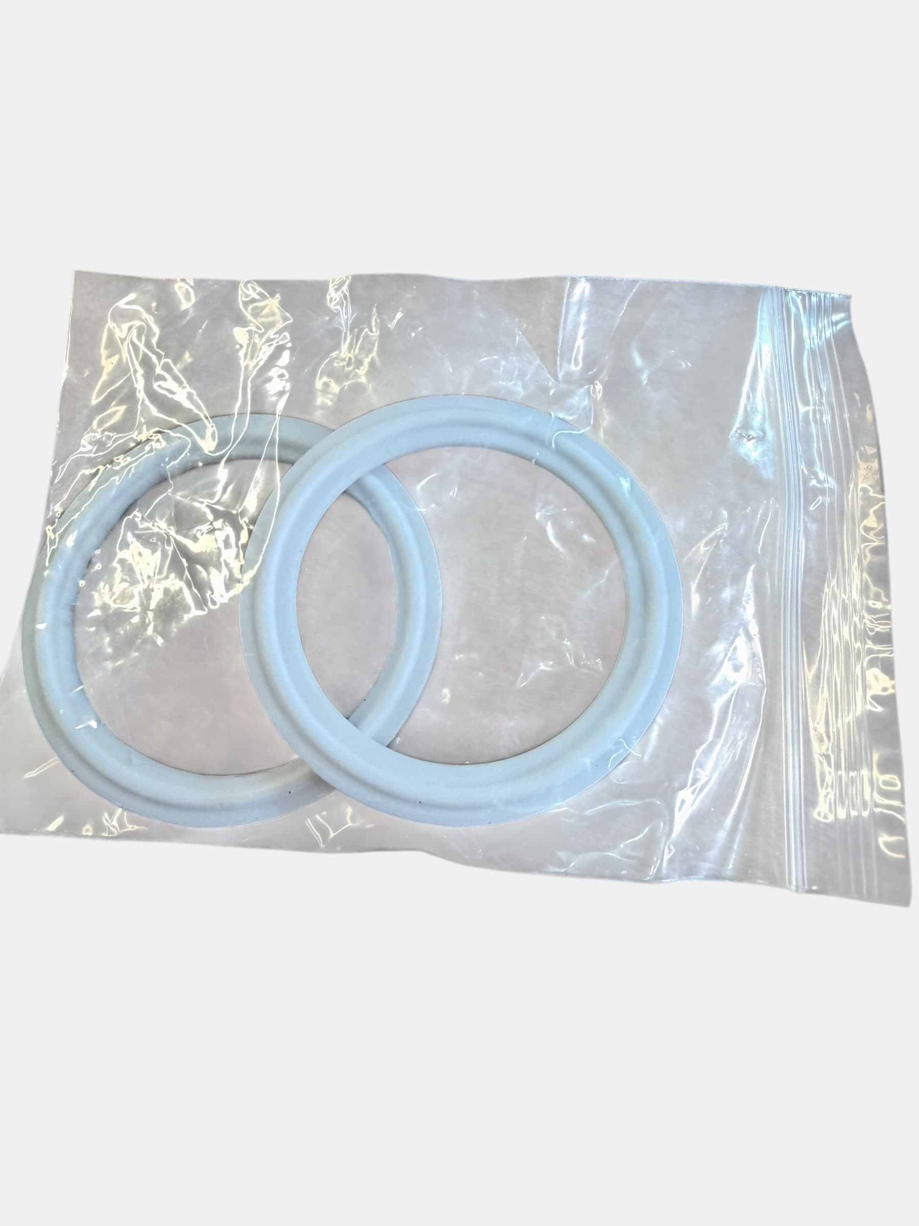 DERNORD PTFE Teflon Tri Clamp Ferrule Gasket Seal 2-Pack Sanitary Fitting New - Image 1