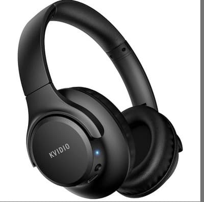 KVIDIO Bluetooth Headphones Over Ear, 65 Hours Playtime Wireless Headphones - Image 1