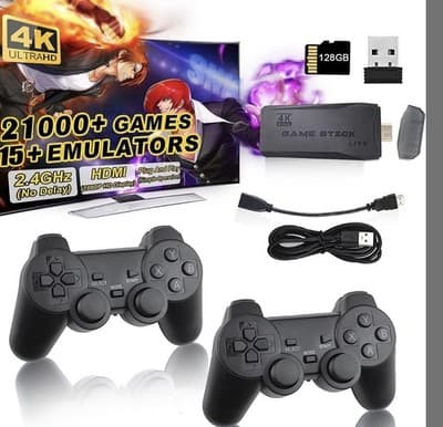 Retro Game Console & Stick - Game Stick With Built-In 12 Emulators, 21,000+ Game - Image 1