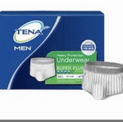 Tena Men Protective Underwear Super Plus Absorbency Small/Medium, 16 Count - Image 1