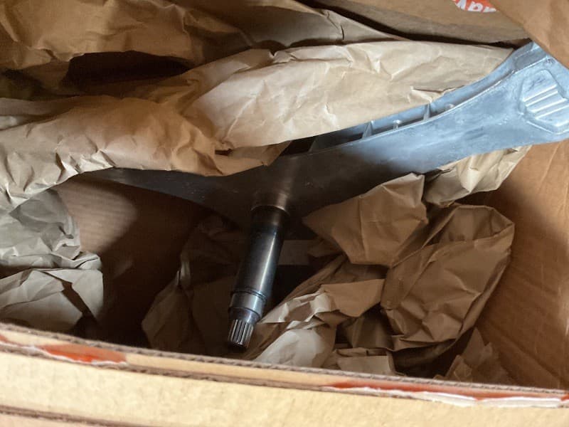 Samsung Washer Flange Shaft Assembly (DC97-15491A) - Image 1