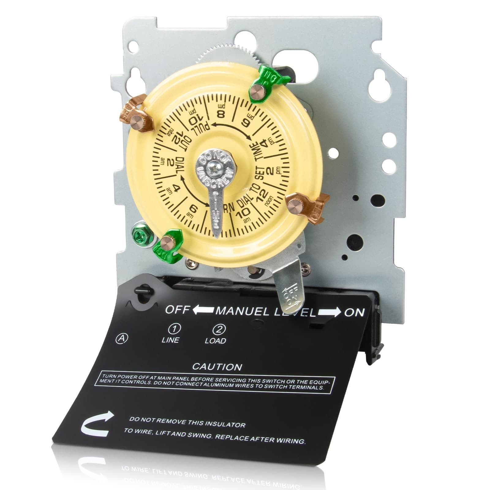 Pool Pump Timer Heavy Duty Digital 40A 120-277 VAC Water Heater Fans - Image 1