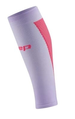 CEP Core Run Ultralight Calf Sleeves, Lilac/Pink, Women, III - Image 1