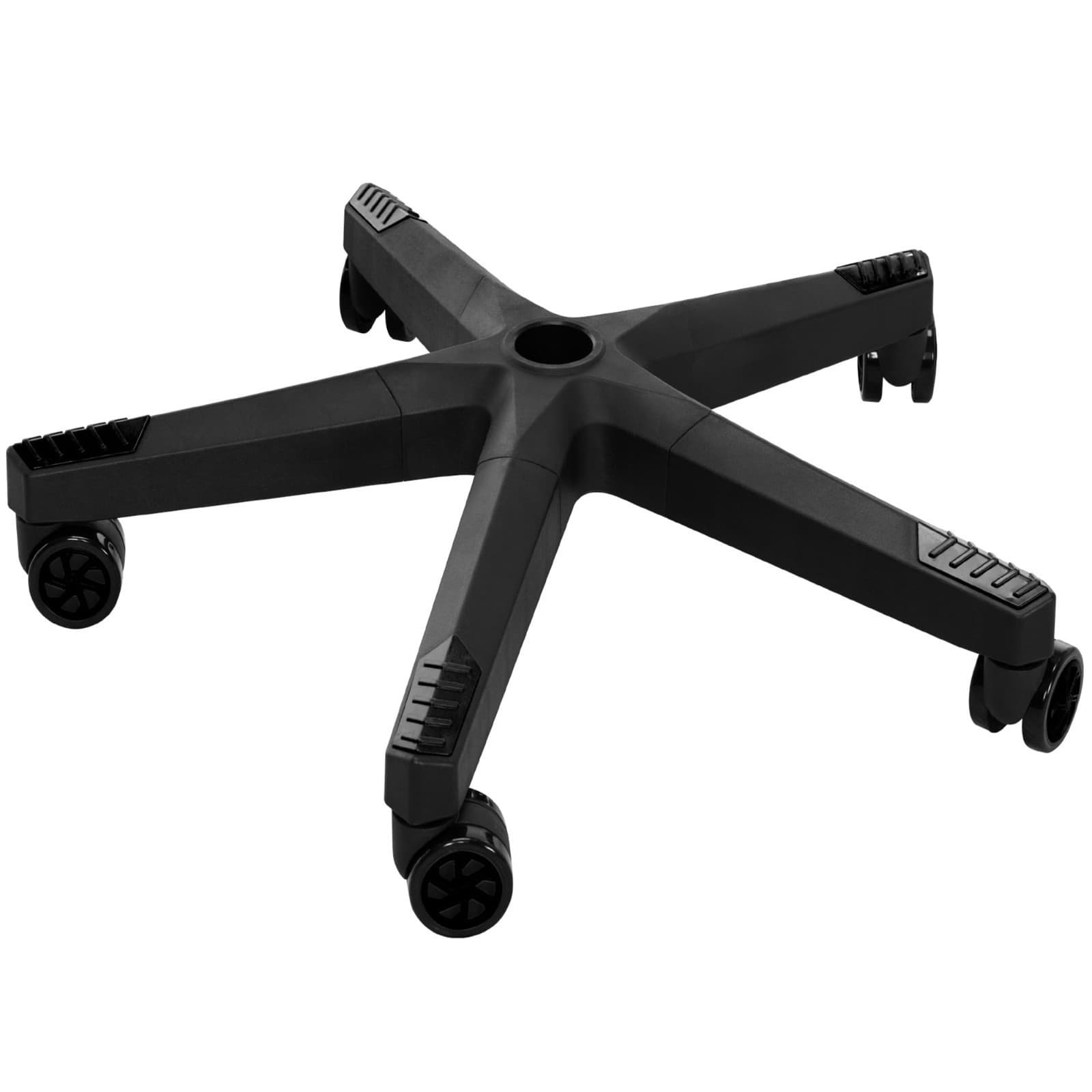 VEVOR 28 Inch Chair Base Swivel Chair Base Bottom Plate - Black - Image 1