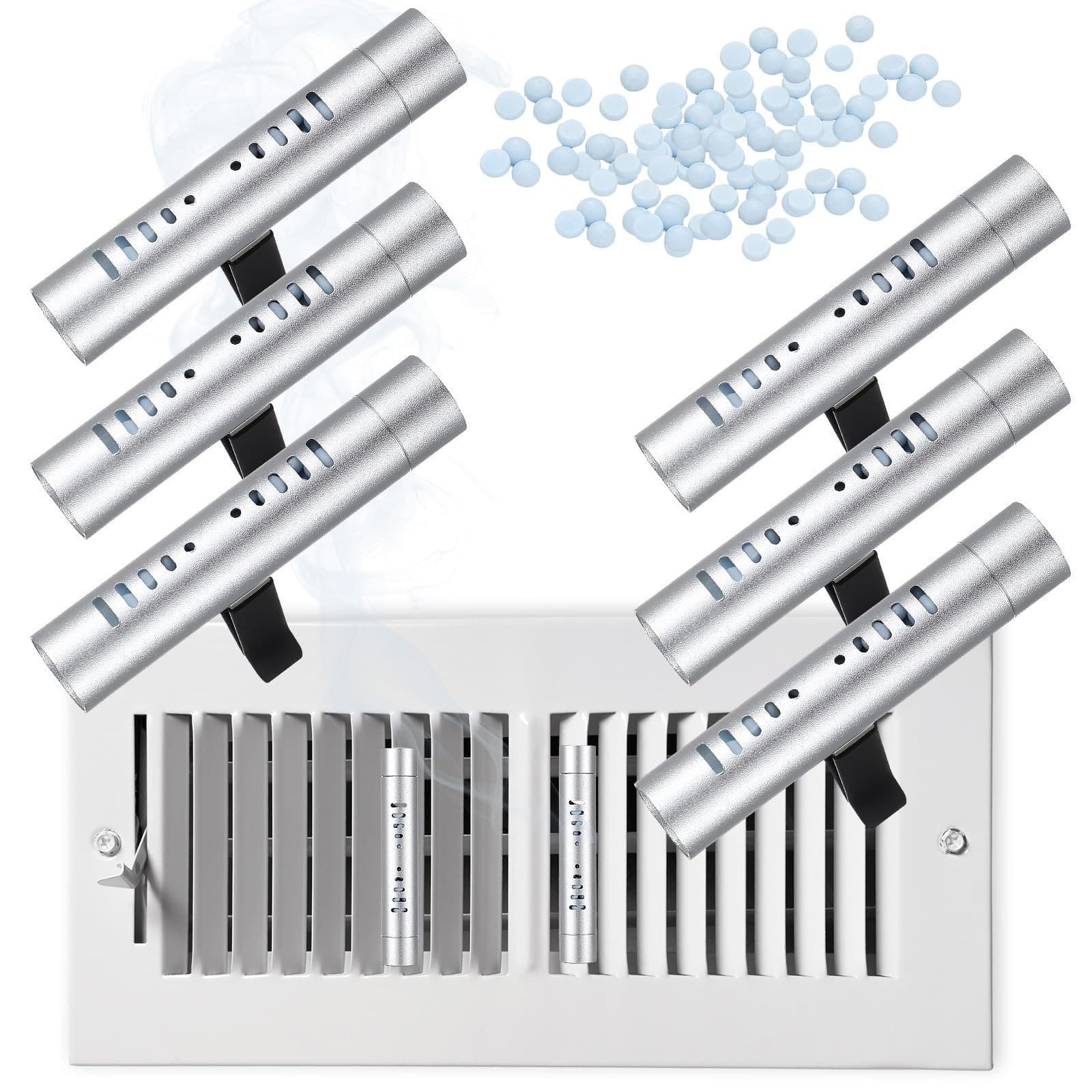 Weysat 6 Pcs Whole House Air Freshener Passive Essential Diffuser Vent Clips Eas - Image 1