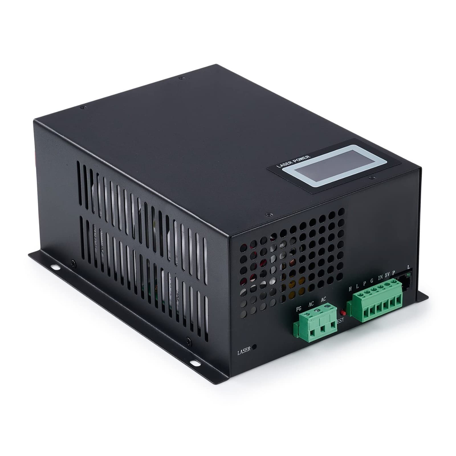 Omtech 60W Power Supply with Real Time Display for CO2 Laser Engravers & Cutter - Image 1